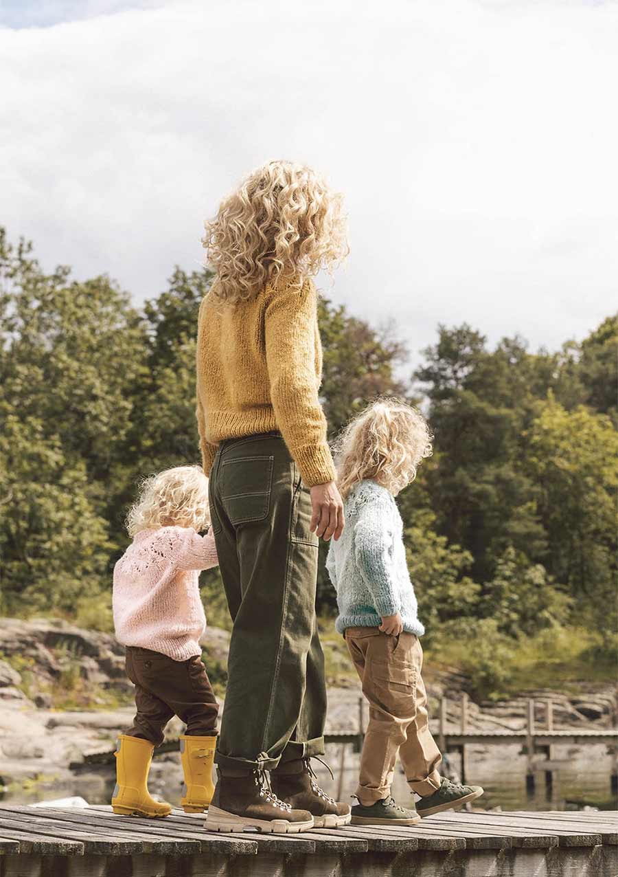 Skog genser til barn Ulla Garn og Broderi AS Skog genser til barn Ulla Garn og Broderi AS