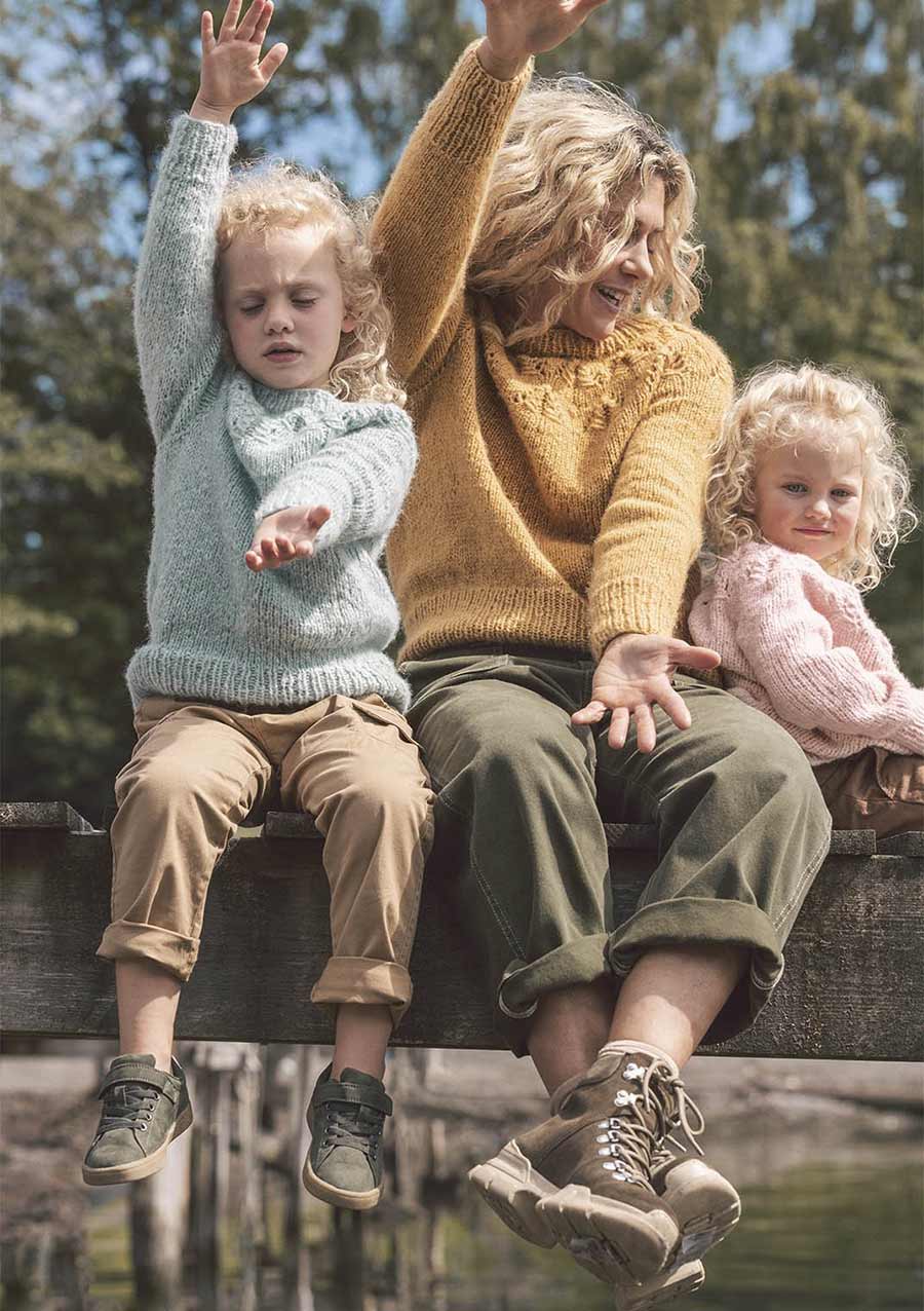 Skog genser til barn Ulla Garn og Broderi AS Skog genser til barn Ulla Garn og Broderi AS