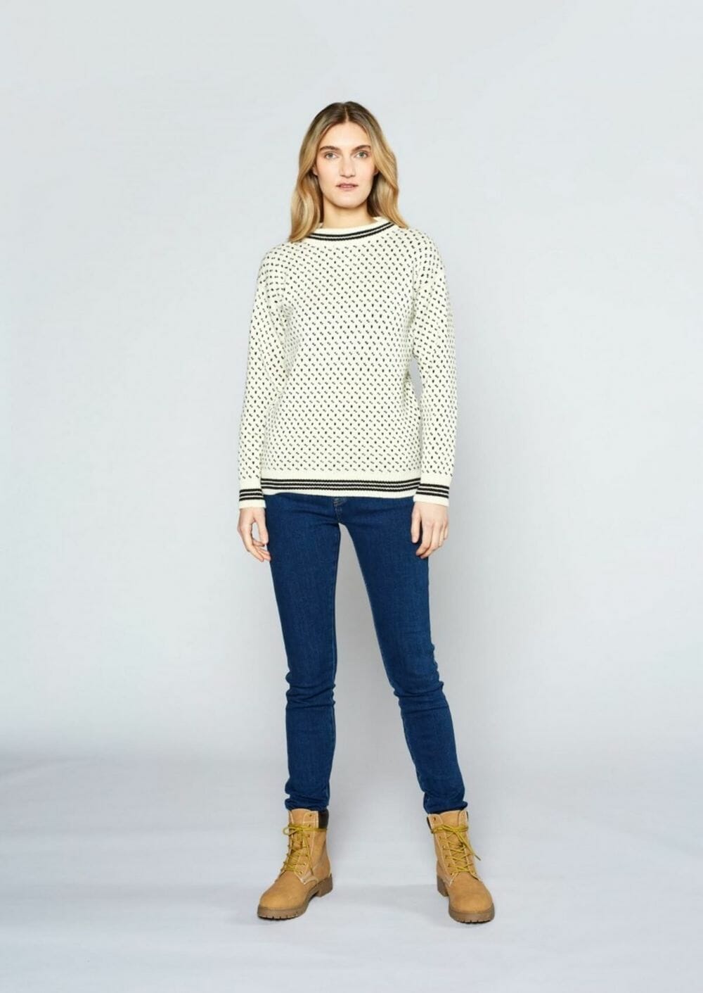 Islender Genser Unisex Fra Roros Tweed Drammen